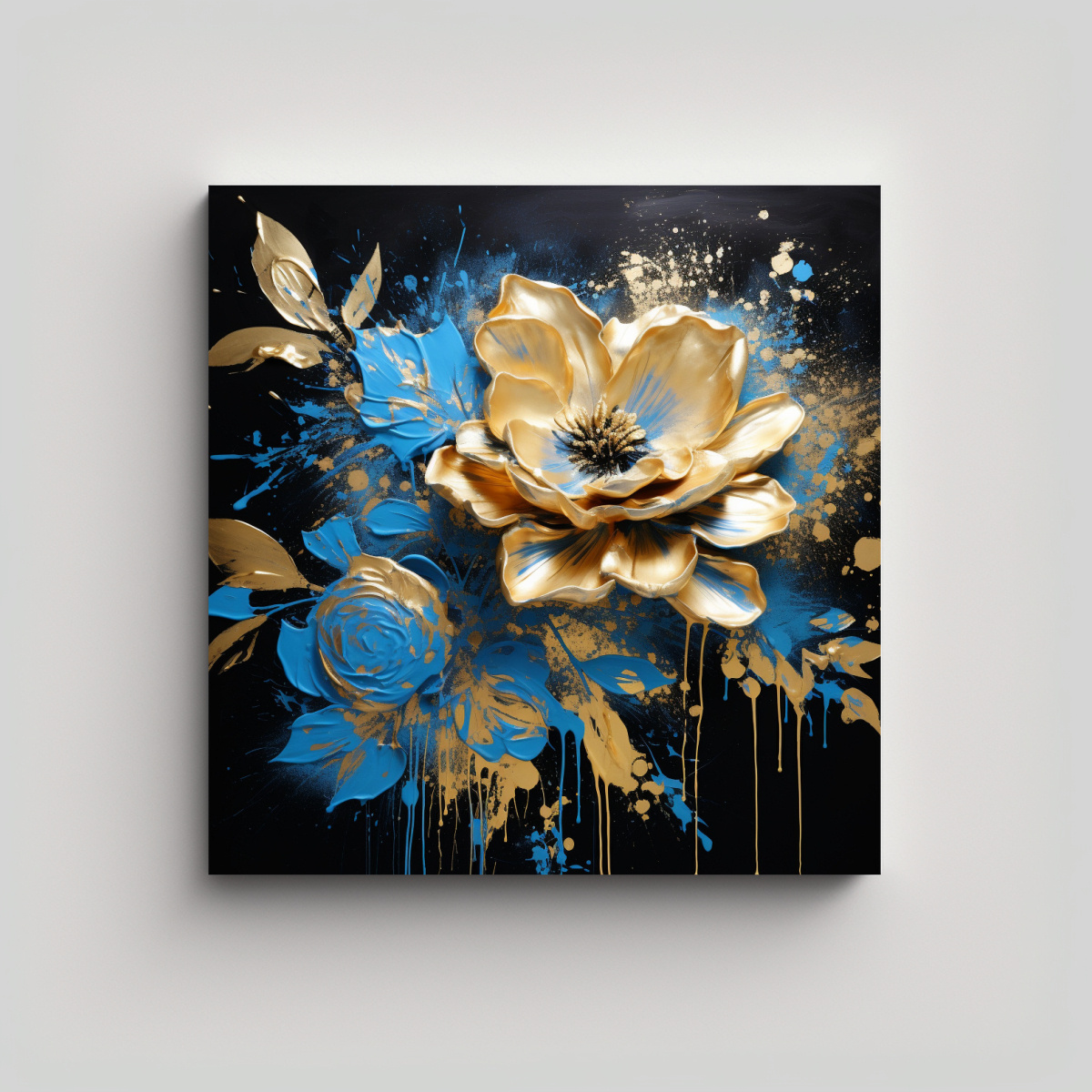 pintura-decorativa-rectangular-a-en-tonos-dorados-y-azules-con-atm-sfera-neonoir-y-neo-pop-art