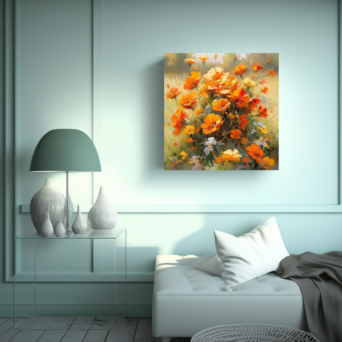 pintura-en-lienzo-de-flores-amarillas-y-rojas-en-la-decoraci-n-abstracci-n-sim-trica-en-canva-1