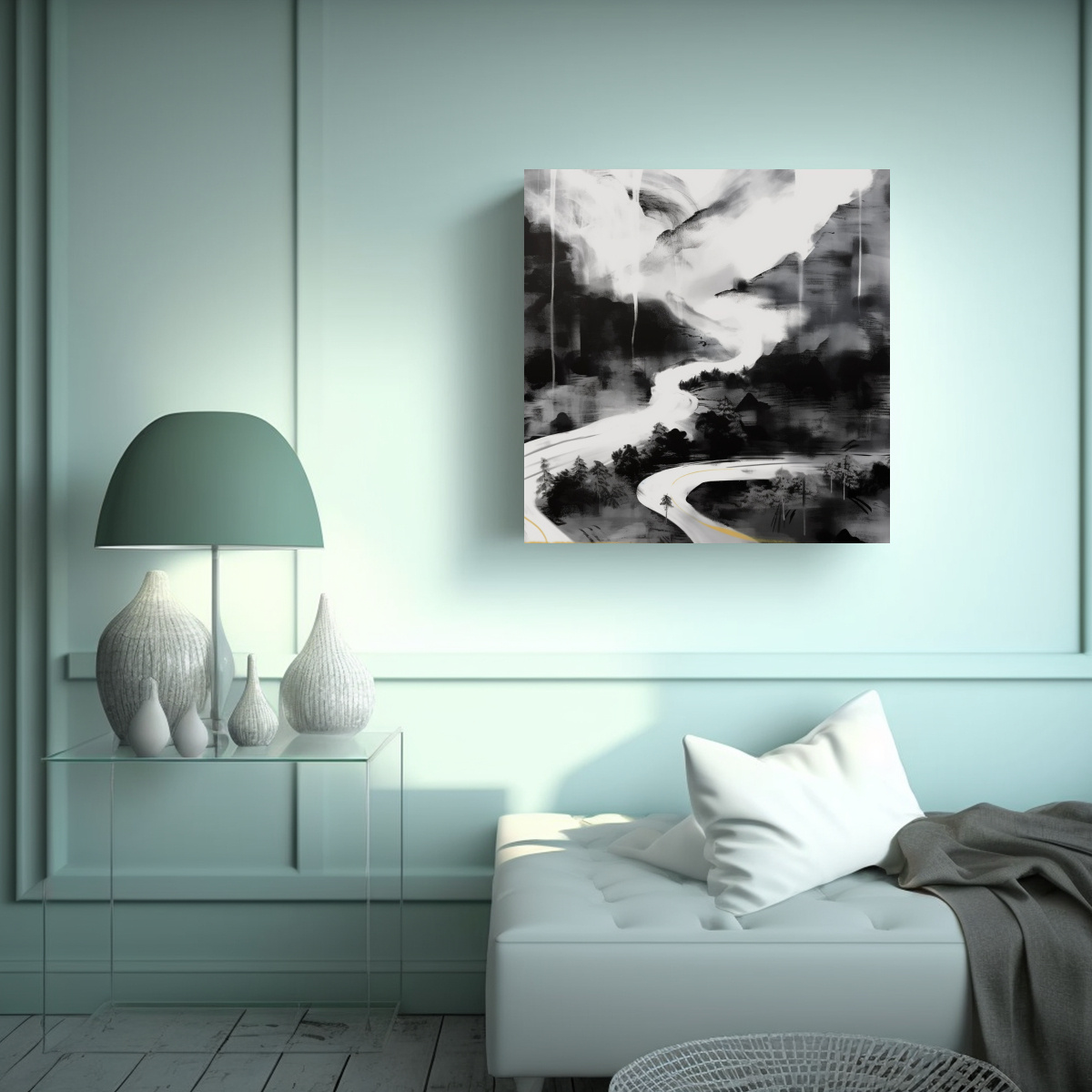 pintura-expresi-n-escenario-07-en-blanco-y-negro-estilo-asi-tico-1