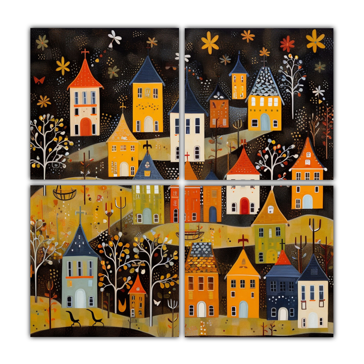 pintura-expresionista-de-un-pueblo-colorido-con-casas-y-decoraciones