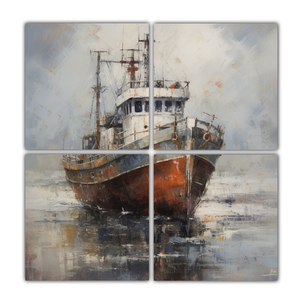 pintura-impresa-alegre-en-4-canvas-un-homenaje-evocador-a-lo-gallardo