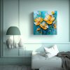 pintura-lienzo-armon-a-amarillo-y-turquesa-flores-1-1