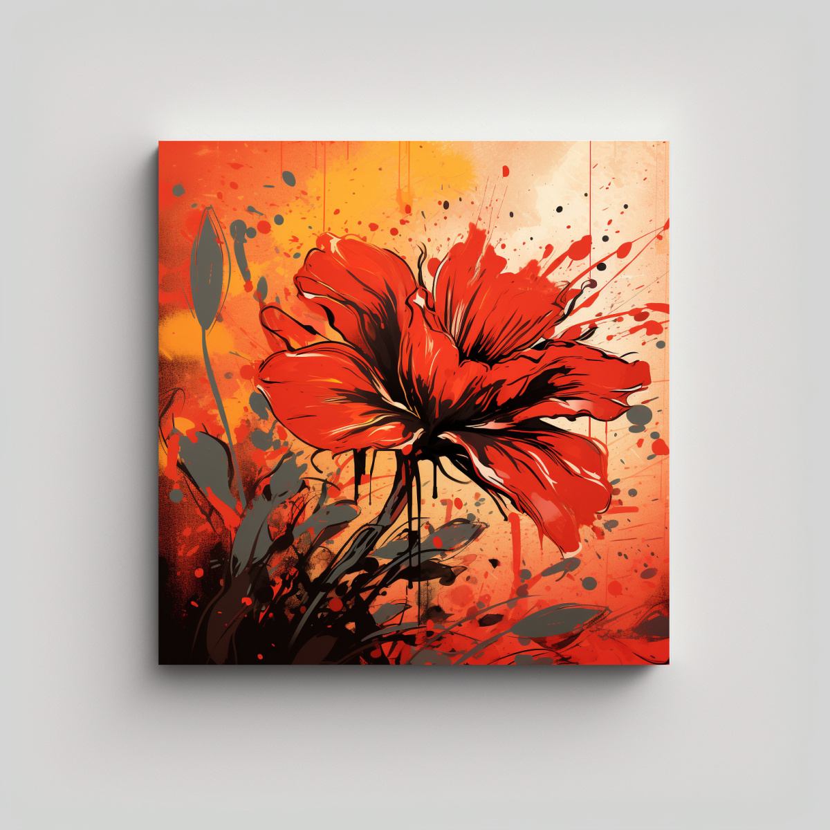 pintura-lineal-red-orange-en-atm-sfera-neonoir