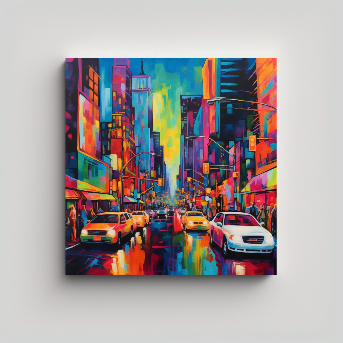 pintura-urbana-audaz-y-vibrante-que-representa-horizontes-de-la-ciudad-en-lienzo-de-tela-acuarela