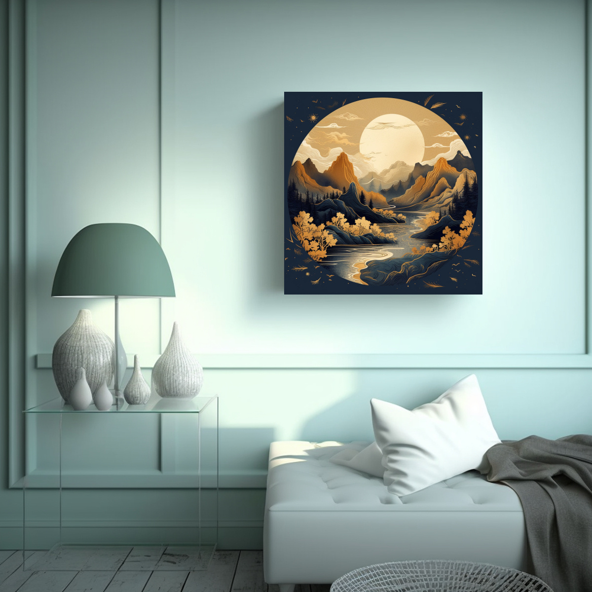 pinturas-abstractas-monta-as-y-r-os-luna-llena-viento-oto-al-salto-dorado-mi-1