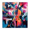 pinturas-abstractas-vibrantes-de-jazz-en-estilo-futurista-en-cuatro-telas-en-bastidor-estilo-galer-a