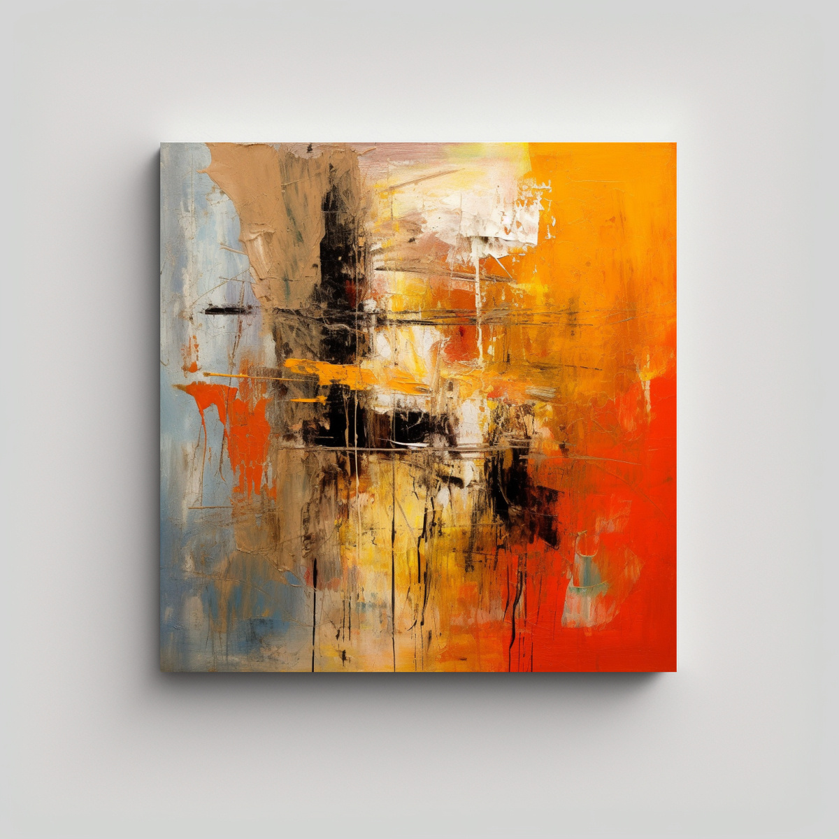 pinturas-de-arte-de-pared-abstracto-combinadas