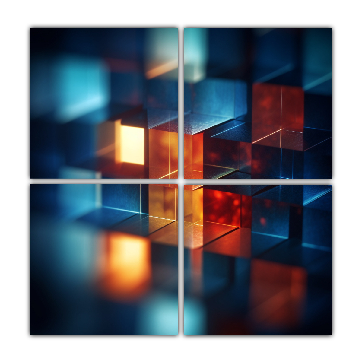 pinturas-de-decoraci-n-de-cuatro-artes-de-pared-expresi-n-abstracta