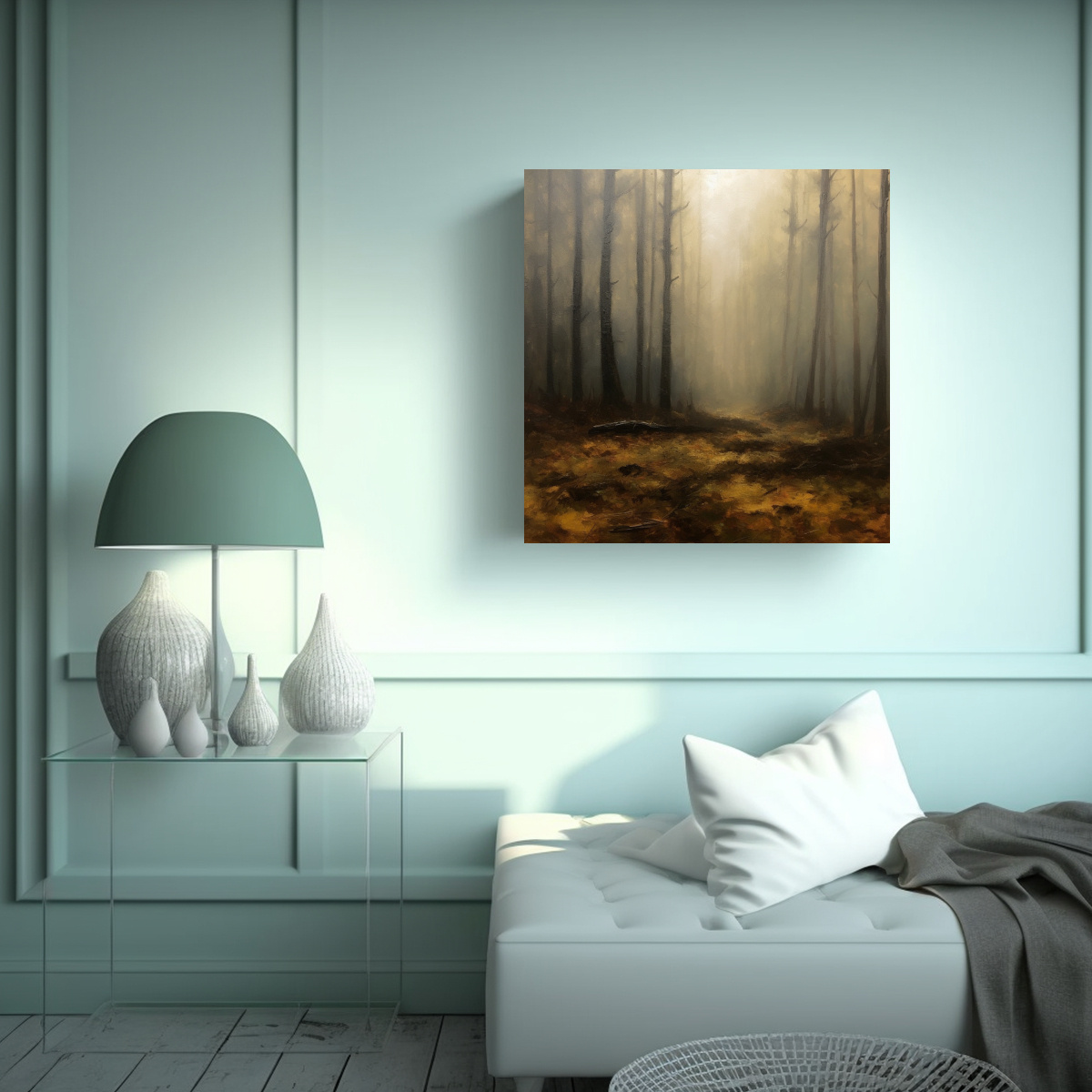 pinturas-de-decoraci-n-de-exposici-n-de-arte-impreso-estilo-tonalismo-californiano-en-bosque-de-pintura-al-leo-1