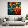 pinturas-decorativas-abstractas-con-teselaci-n-de-l-neas-en-4-lienzos-1-1