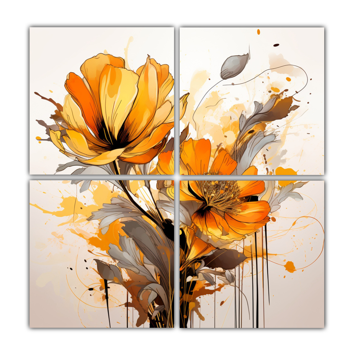 pinturas-decorativas-cuatro-artes-fotograf-a-en-estilo-neonoir-ambiente-naranja-y-dorado