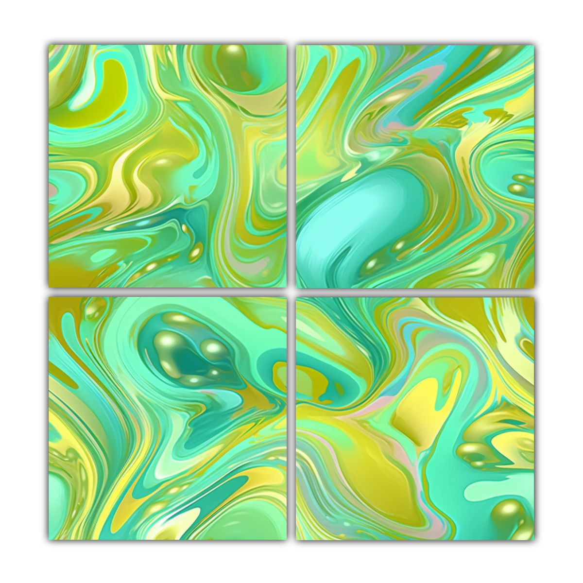 pinturas-decorativas-de-4-composiciones-de-dibujo-visual-remolino-de-forma-el-ptica-llena-de-l-quidos-giratorios-mentolados