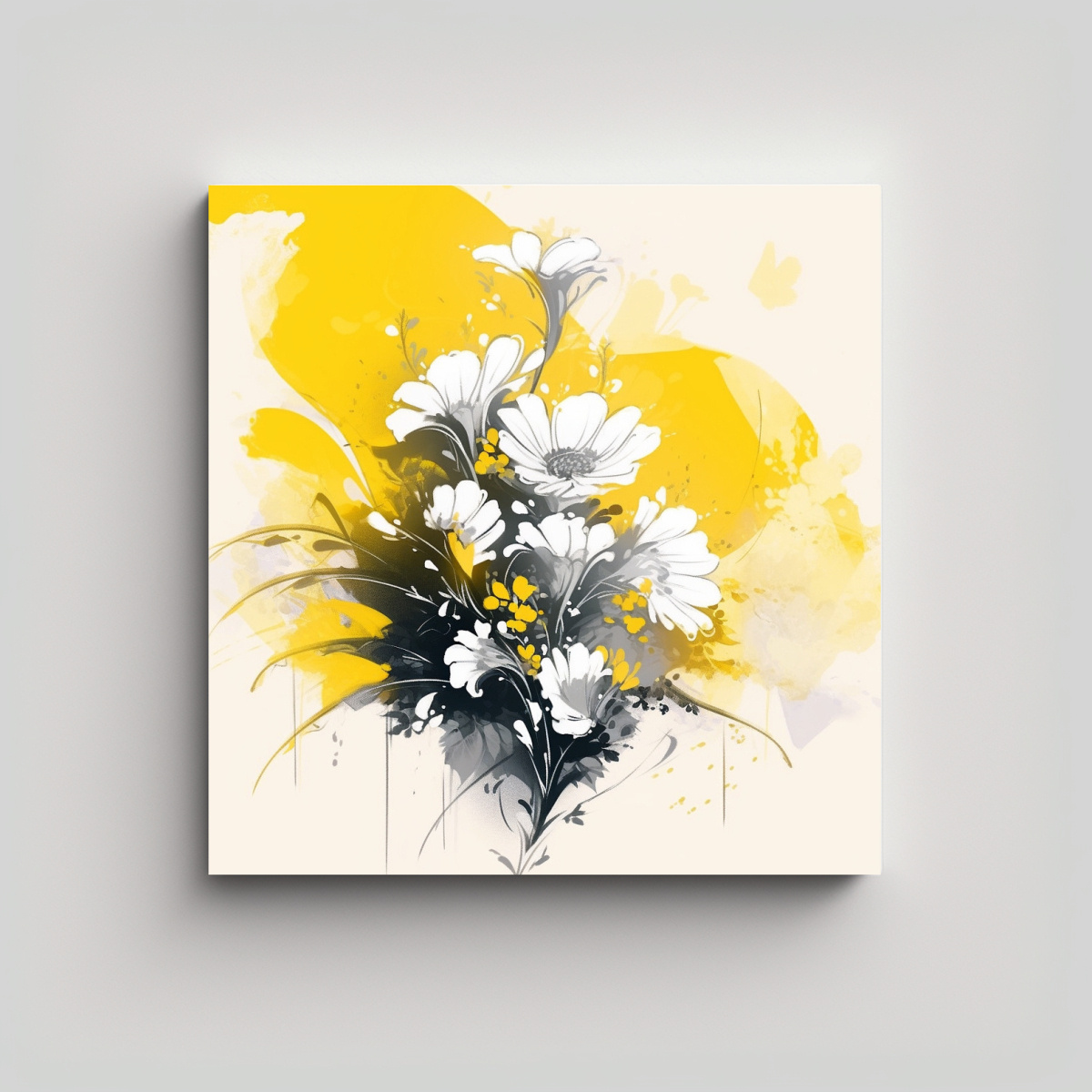 pinturas-decorativas-de-alta-calidad-en-estilo-neonoir-con-colores-amarillo-y-blanco-de-canva-alta-calidad