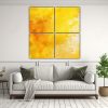pinturas-decorativas-de-fondo-amarillo-acuarela-4-lienzos-conceptuales-de-profundidad-1