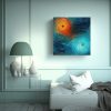 pinturas-decorativas-de-inspiraci-n-en-hyperrealismazureblue-mintgreen-y-cantaloupeorange-en-lienzo-1