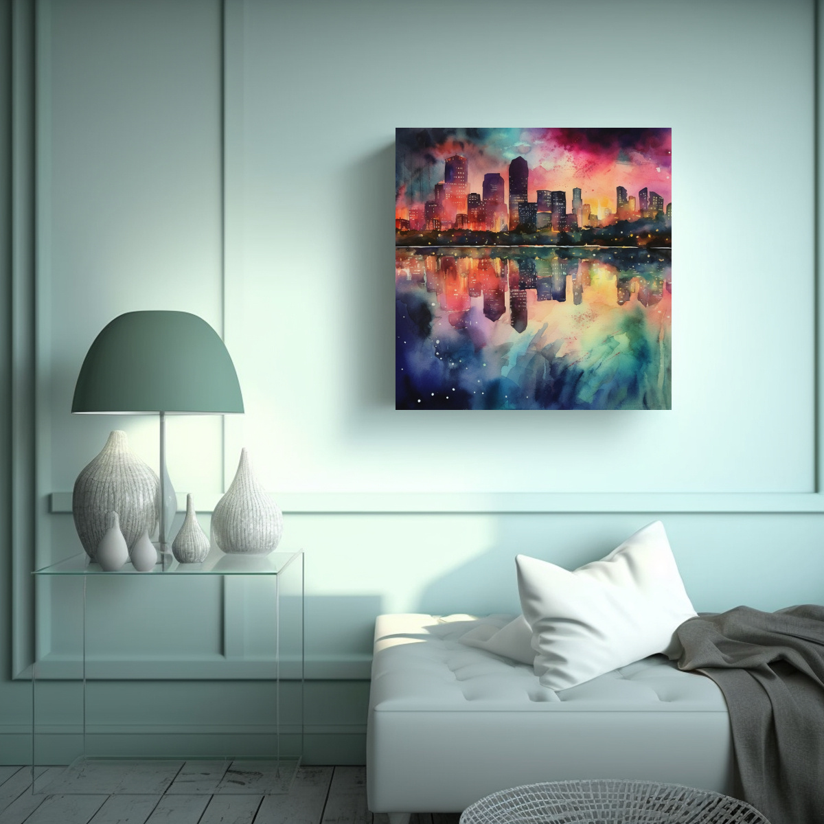 pinturas-decorativas-de-la-ciudad-nocturna-reflejando-las-luces-en-el-r-o-1