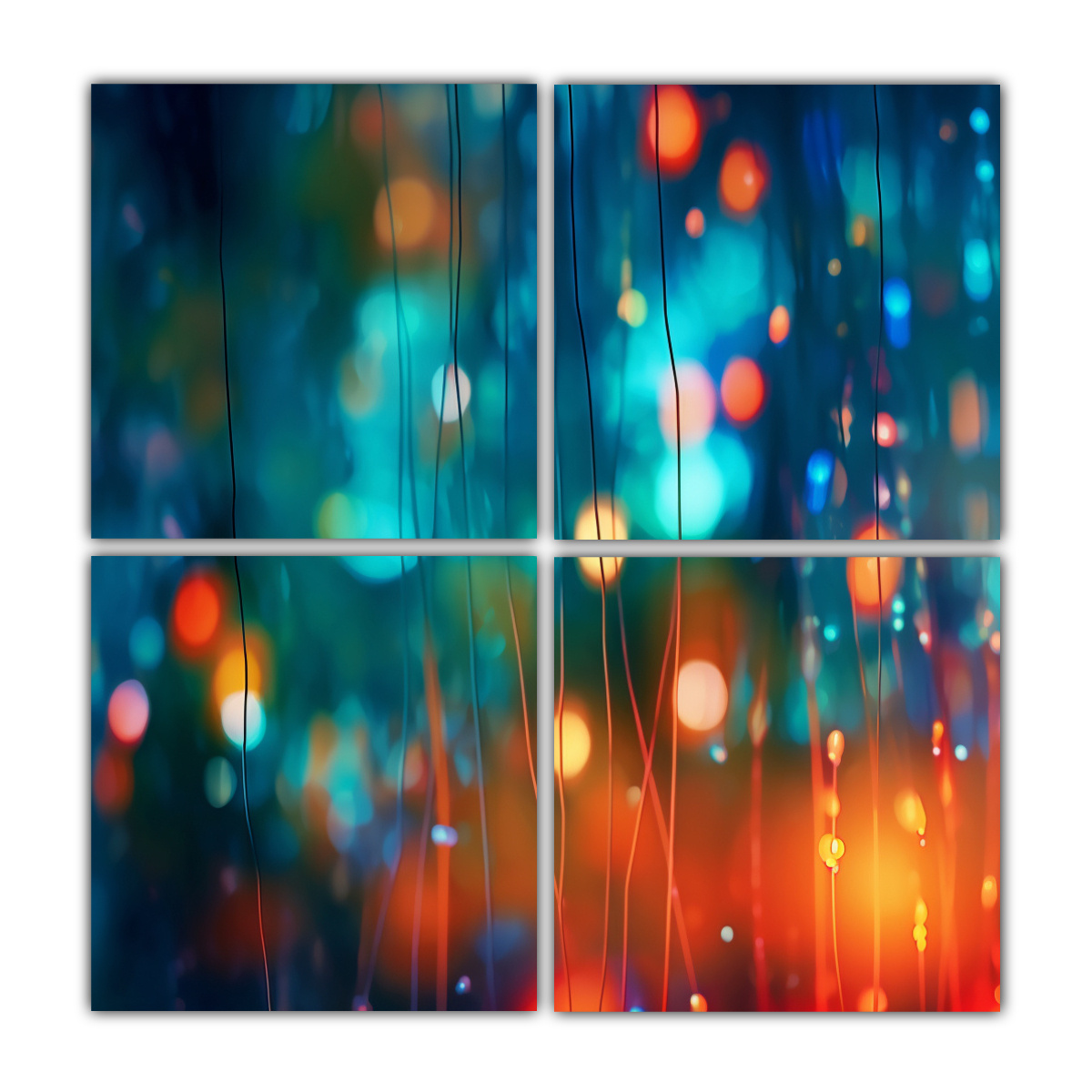 pinturas-decorativas-de-pared-en-tela-sublimada-ambiente-espacial-con-fondo-borroso-y-luces