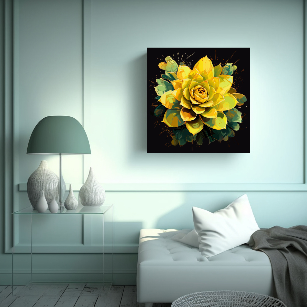 pinturas-decorativas-de-suculentas-en-tonos-amarillos-con-atm-sfera-neonoir-1