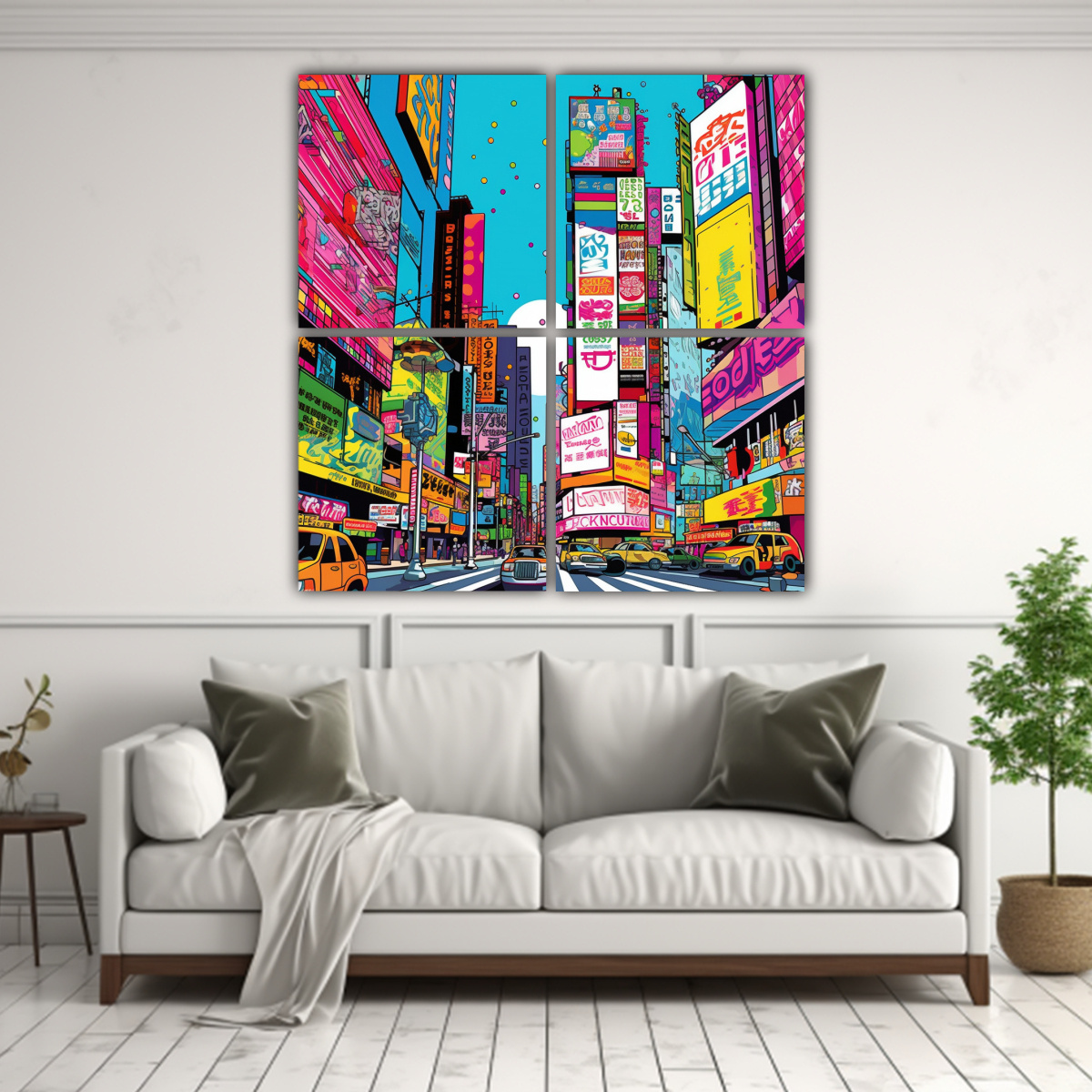 pinturas-decorativas-digitales-de-nueva-ciudad-de-arte-pop-c-lidas-figuras-1