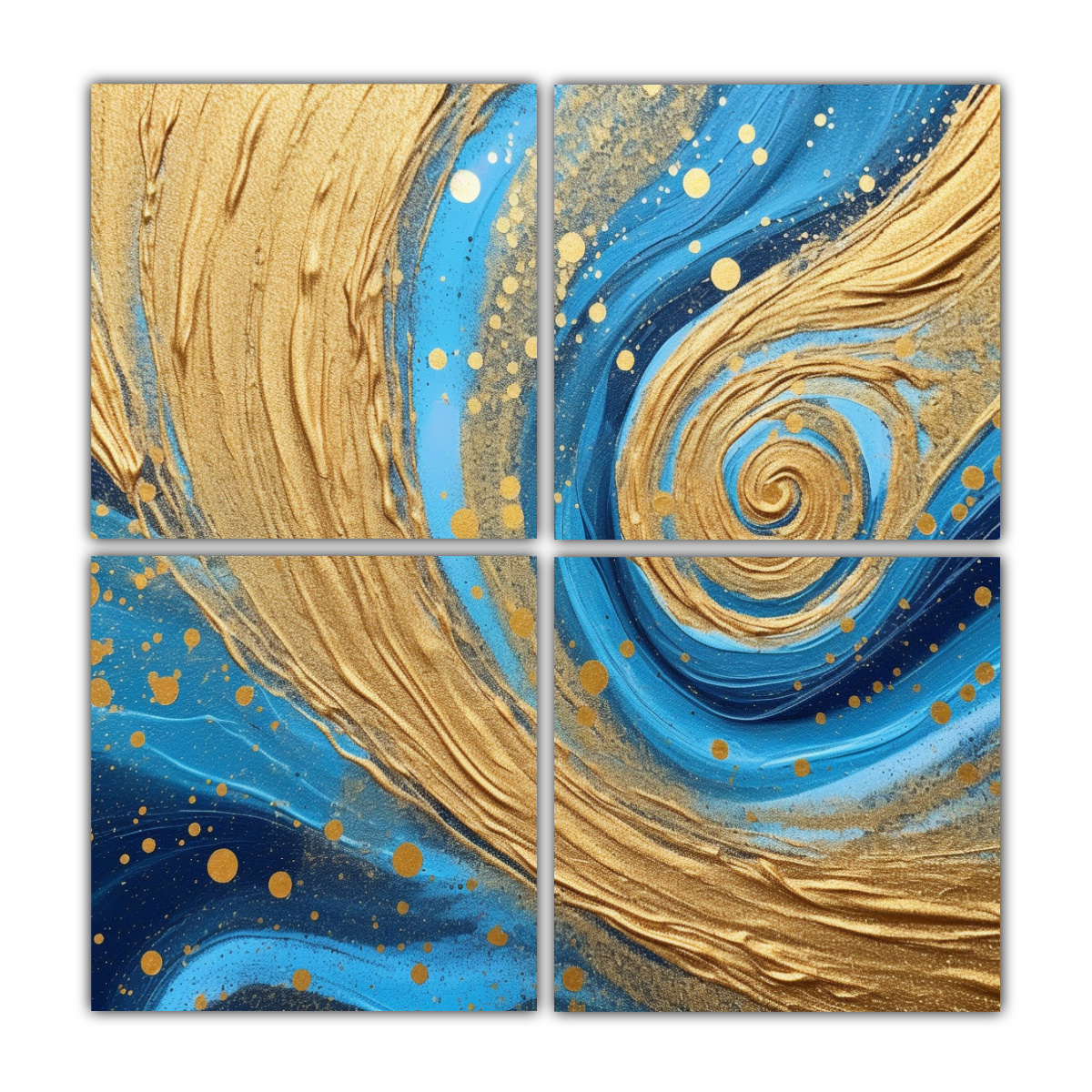 pinturas-decorativas-en-l-quido-azul-y-dorado-con-brillo-4-composiciones-espectaculares-para-comedor