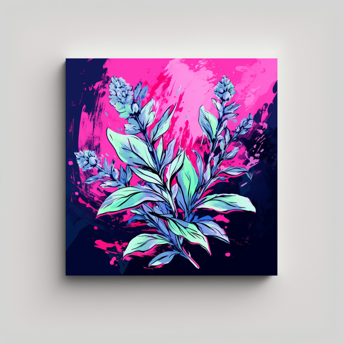 pinturas-decorativas-en-tonos-lavanda-y-verde-y-rosa-de-alta-calidad