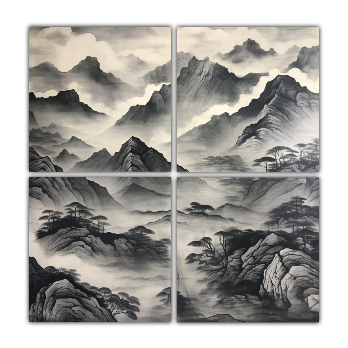 pinturas-decorativas-impresas-en-papel-de-arroz-bajo-un-cielo-despejado-