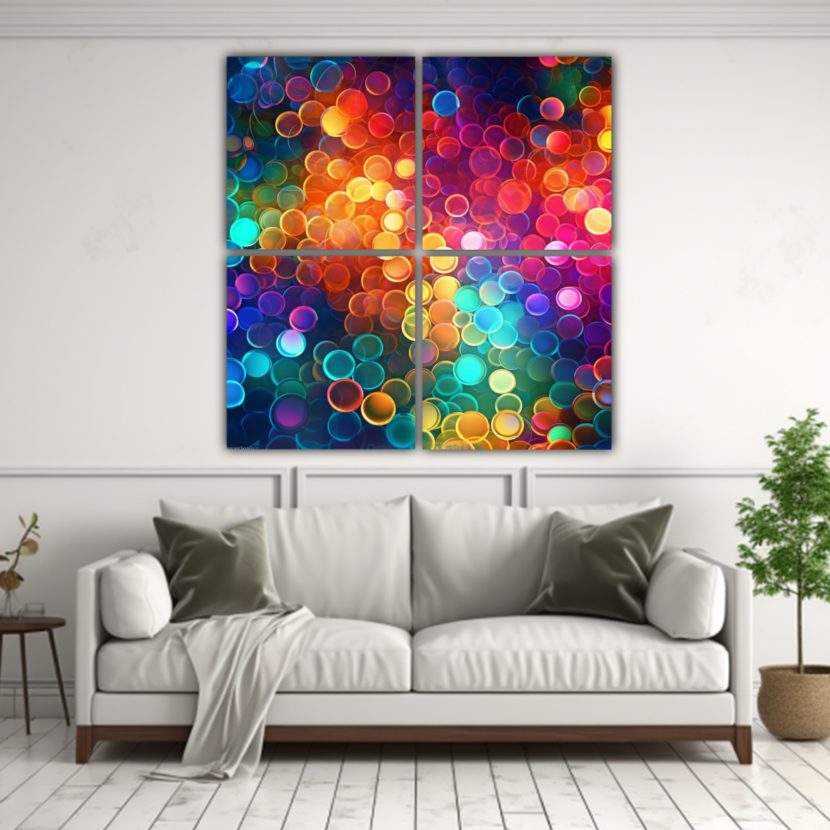 pinturas-decorativas-modernas-cl-sicas-en-fondo-brillante-multicolor-para-cuatro-artes-1