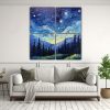pinturas-decorativas-multicolores-del-movimiento-cuatro-canvas-noche-estrellada-clara-y-majestuosa-1