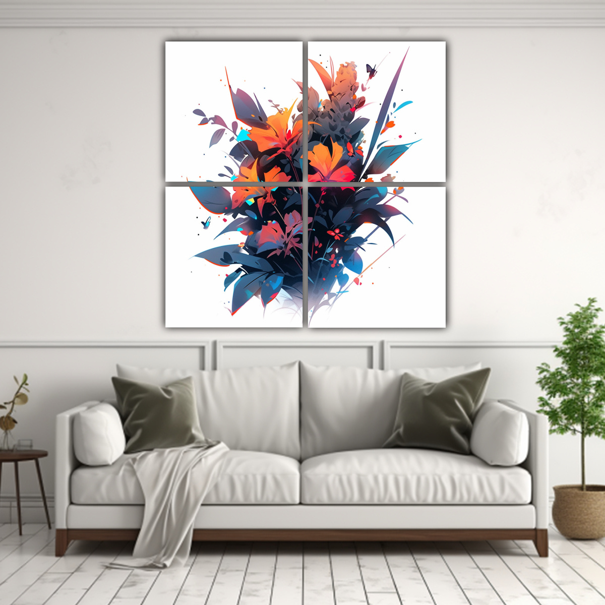 pinturas-decorativas-neonoir-con-colores-vibrantes-en-el-estilo-de-medi-cuatro-artes-de-pared-vanguardia-1