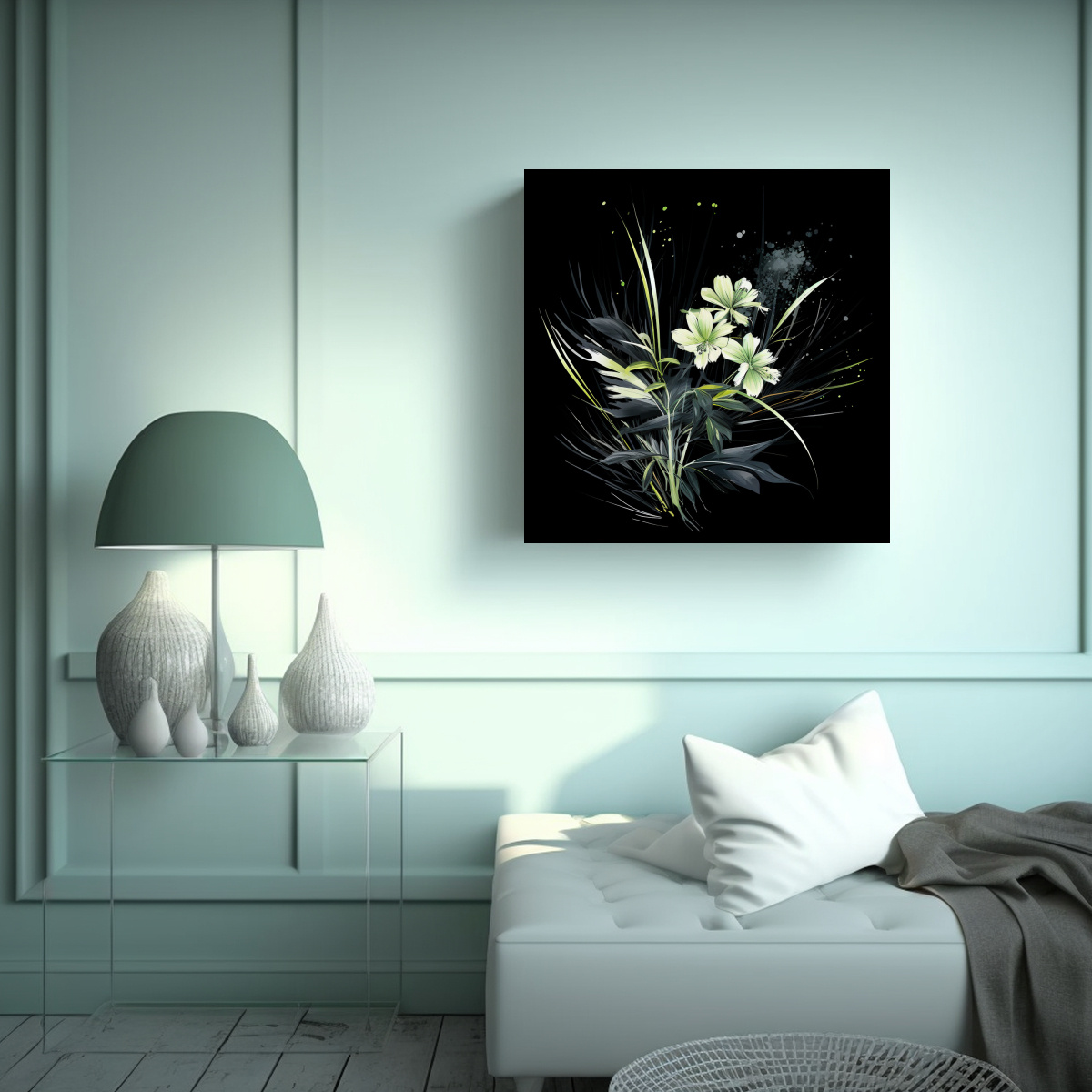 pinturas-inspiradoras-de-lienzo-con-hierbas-de-lim-n-en-colores-negros-en-ambiente-neonoir-1