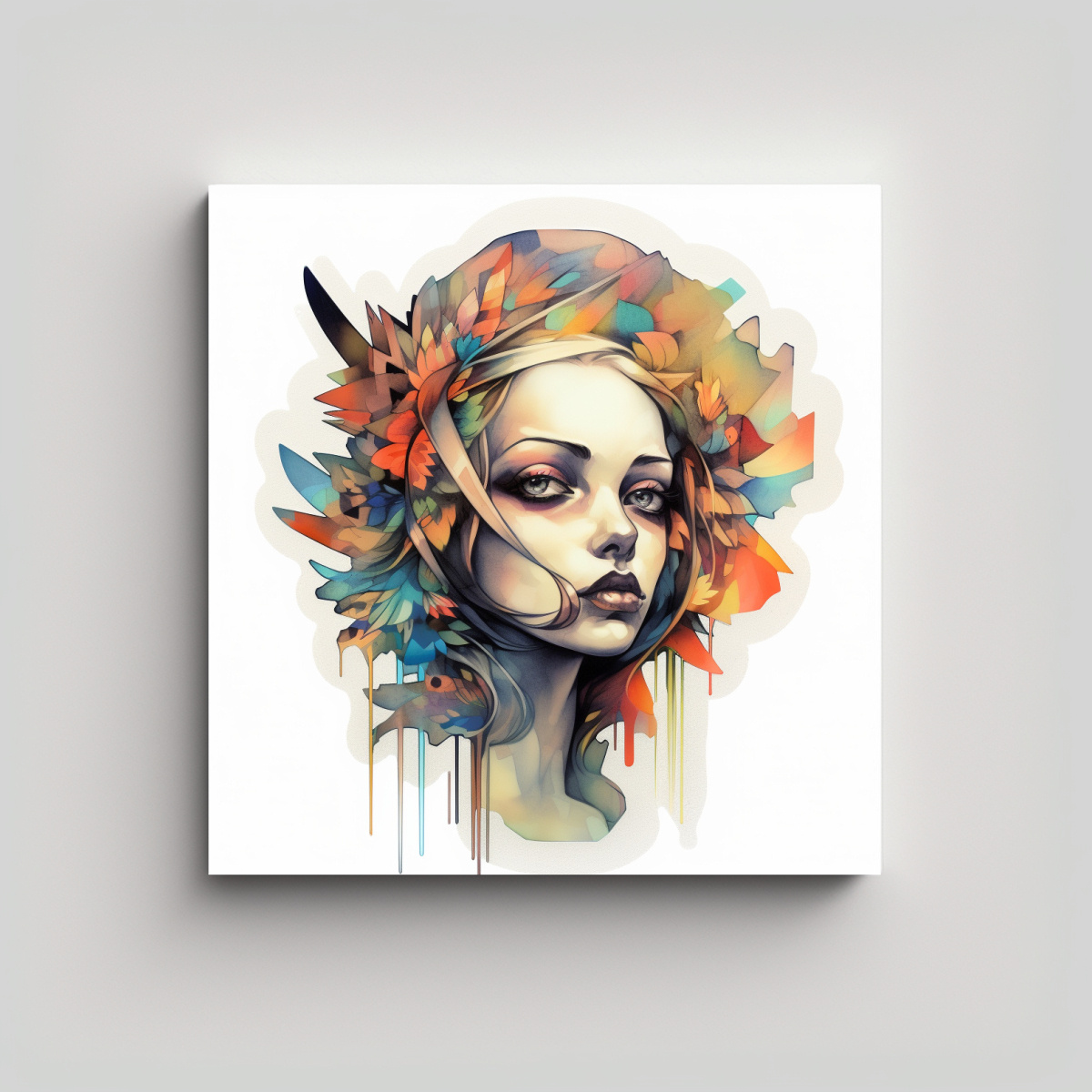 retrato-de-hada-hooper-en-movimiento-con-plumas-por-alan-kitchingfeathers