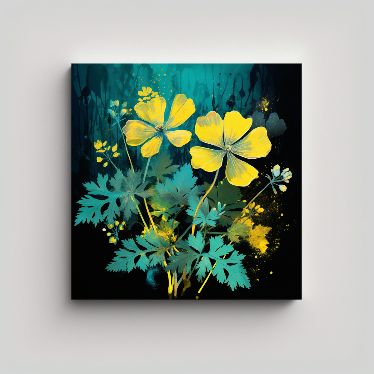 tela-abstracta-cilantro-amarillo-y-turquesa-neonoir