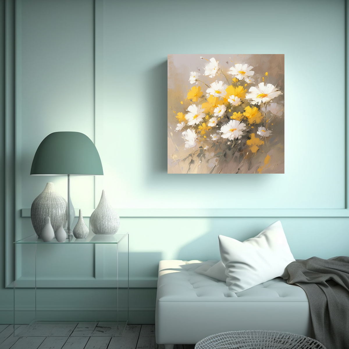 tela-en-bastidor-creativa-sim-trica-pintura-de-flores-amarillas-y-blancas-en-lienzo-en-decoraci-n-de-pinturas-1
