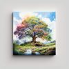 tela-en-bastidor-dibujo-mural-de-un-rbol-de-roble-acuarelas-colores-pintura-abstracta-acuarela