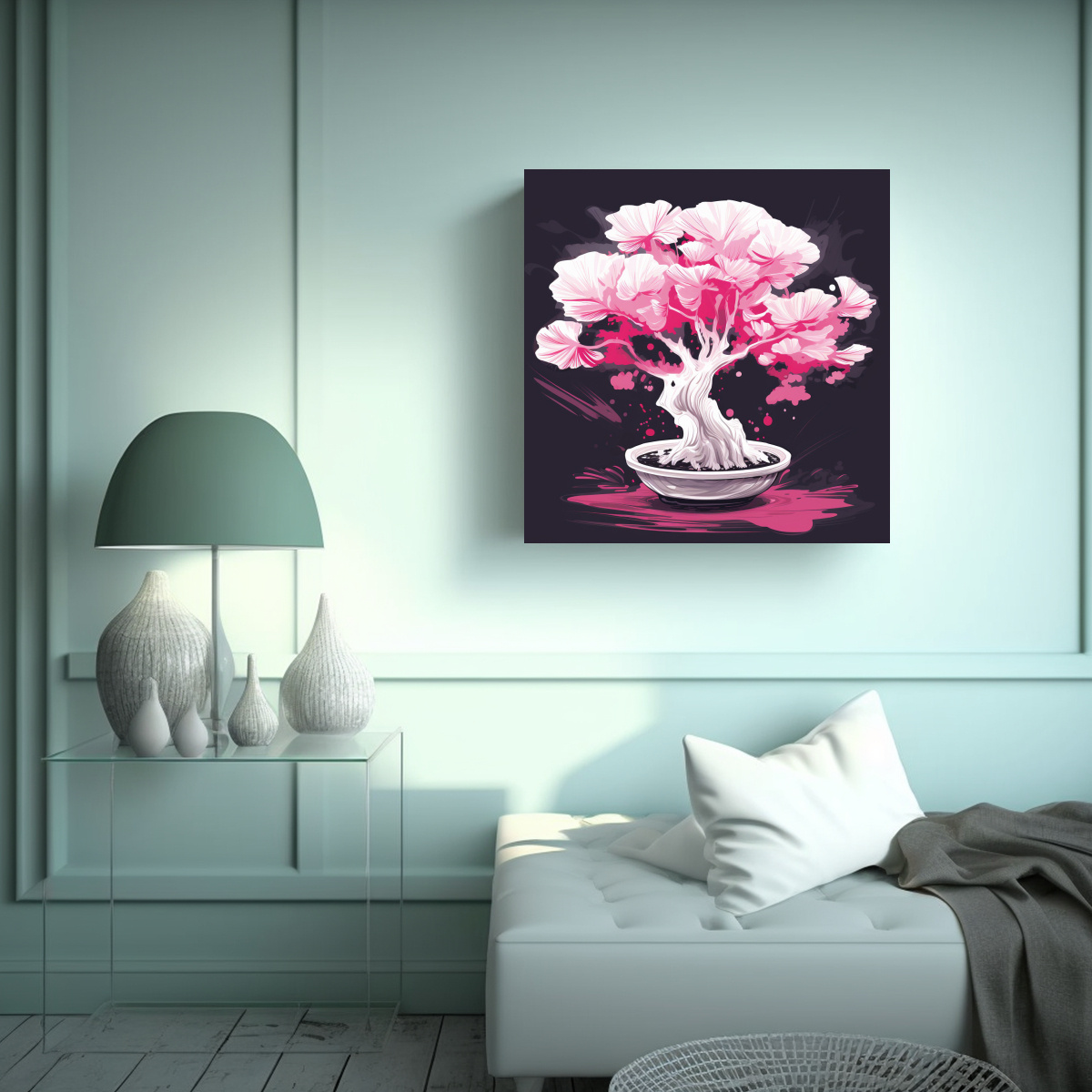 tela-en-bastidor-ginkgo-biloba-bons-i-en-colores-blanco-y-rosa-neo-1