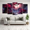 5-lienzos-de-tela-impreso-con-rbol-de-acebo-en-tonos-morado-y-rojo-atm-sfera-neonoir-multicolor-1