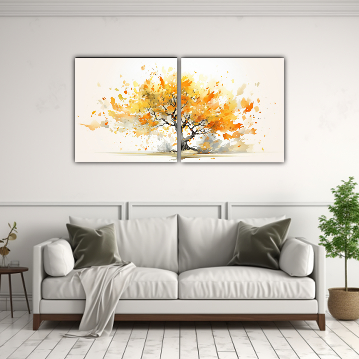 arte-abstracto-inspirado-en-el-rbol-de-acebo-en-colores-amarillo-y-naranja-1