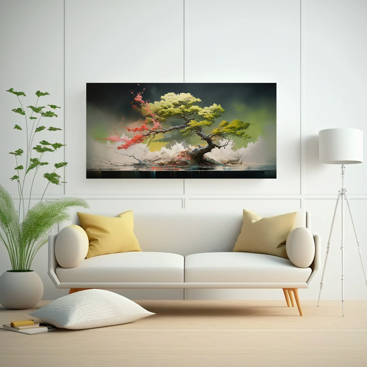 arte-de-pared-adorno-bons-i-abedul-abstracto-1