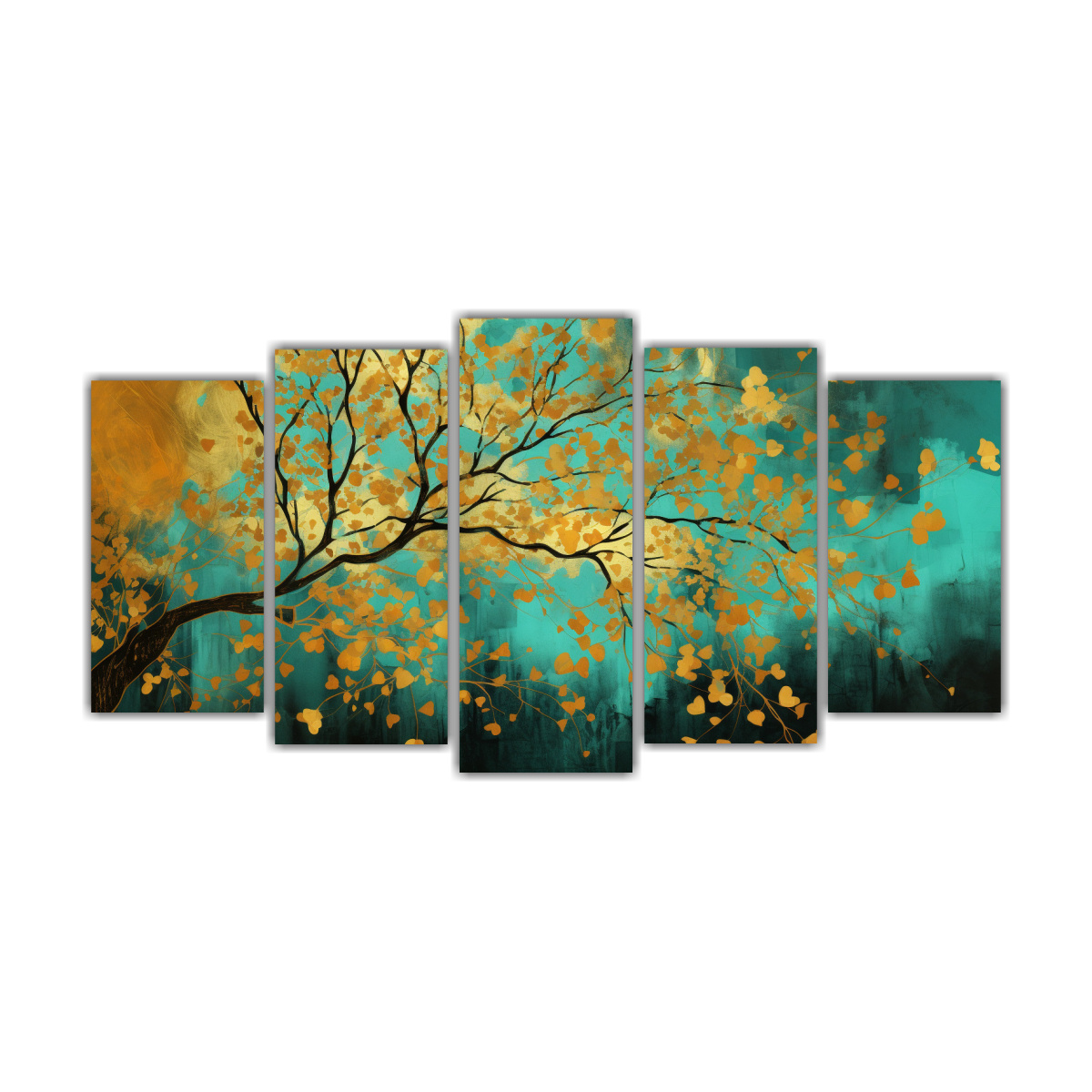 arte-de-pared-conceptual-m-gico-rbol-en-turquesa-y-oro-atmosfera-neonoir