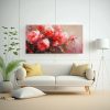 arte-de-pared-dibujo-personalidad-rojo-y-rosa-flores-en-lienzo-en-la-decoraci-n-de-pinturas-1
