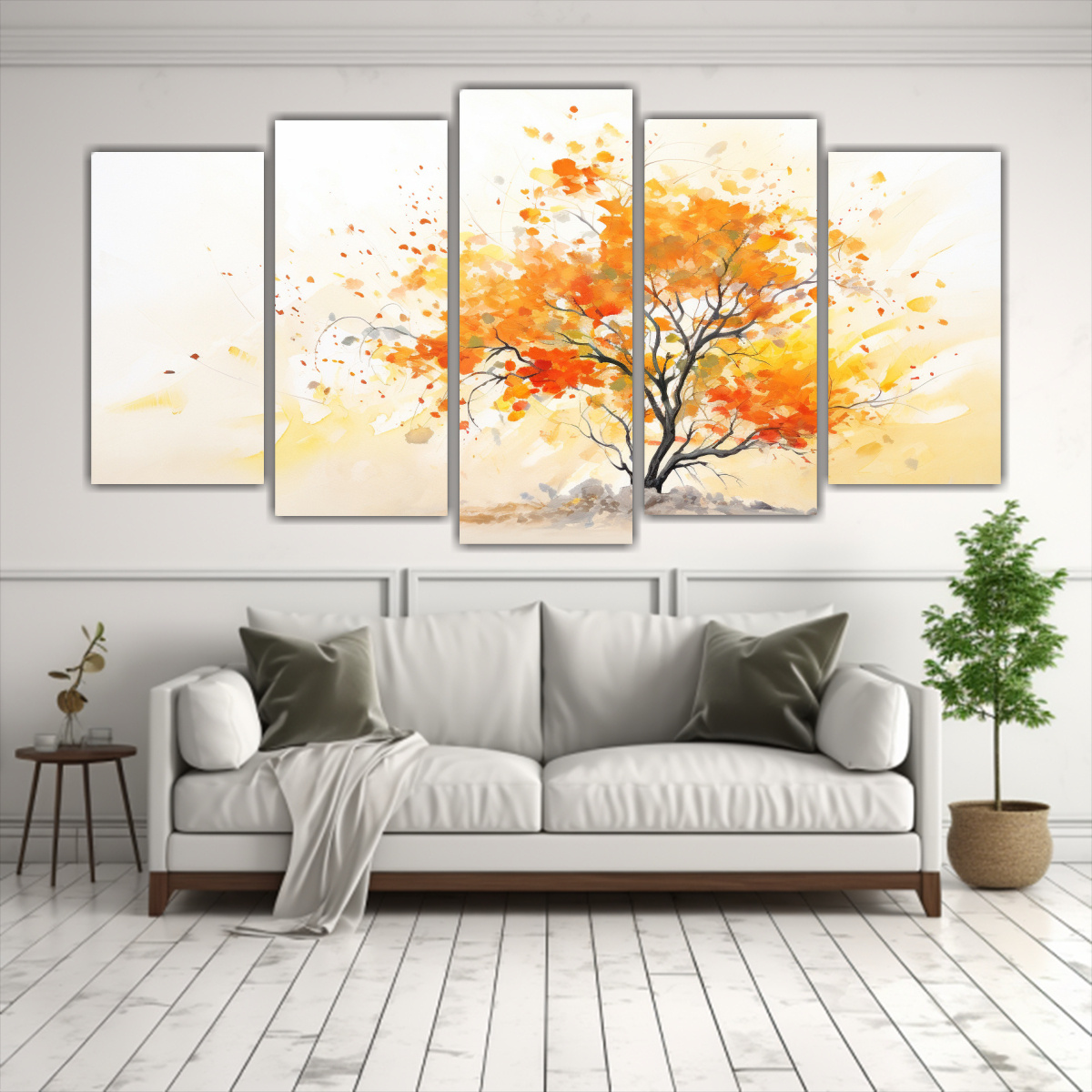 artes-de-pared-conceptual-creatividad-rbol-de-holly-amarillo-y-naranja-abstracto-w-pintura-decorativa-1