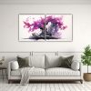 artes-moderno-set-2-pinturas-abstractas-calles-con-bougainvillea-bonsai-colores-negros-1-1