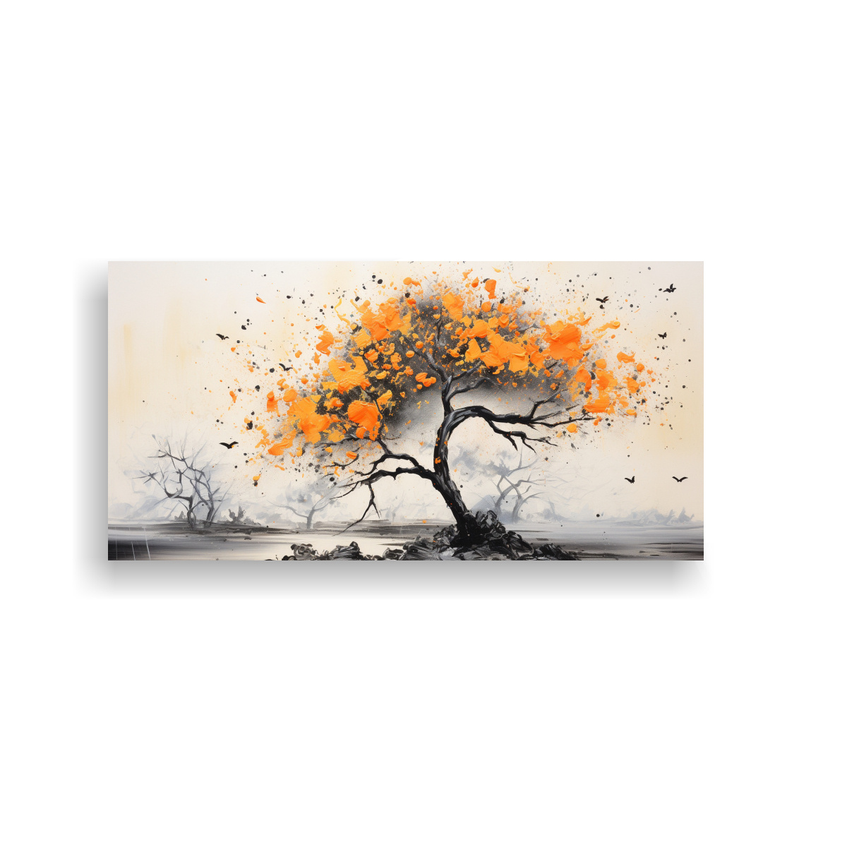 composici-n-movimiento-visual-pintura-abstracta-acuarela-rbol-naranja-colores-negros