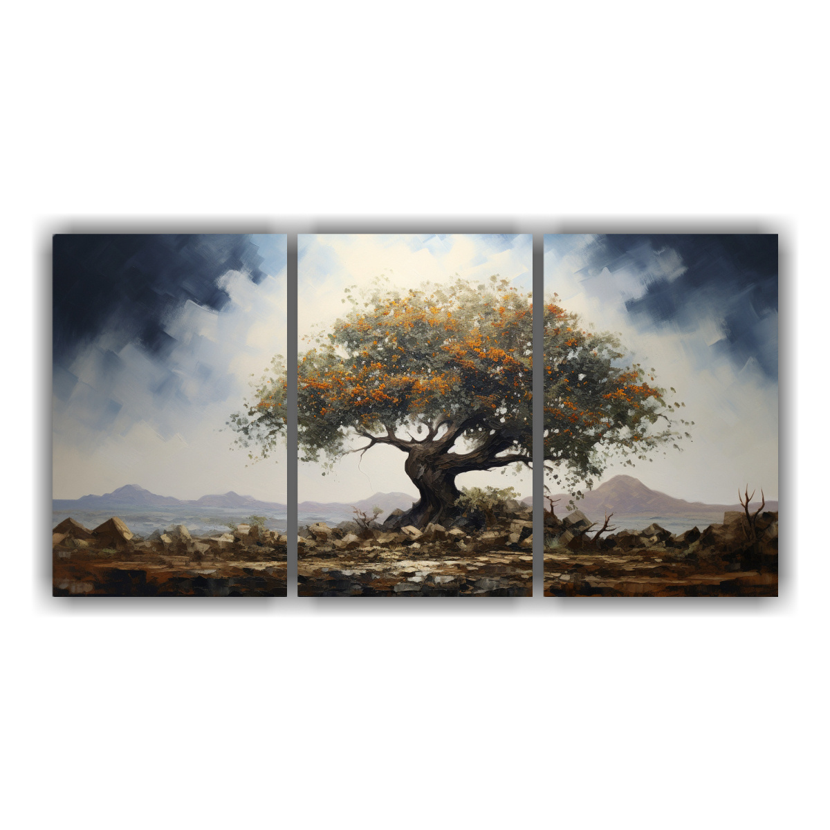 conjunto-3-artes-alta-calidad-vida-rbol-de-acacia-pintura-abstracta-estilo-leo-detallado