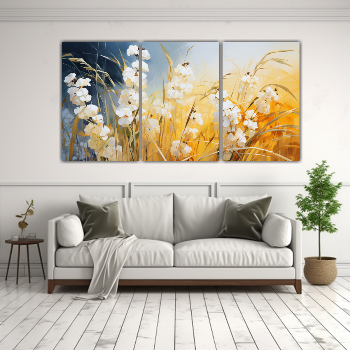 conjunto-3-telas-bastidor-l-neas-finas-personalidad-ca-a-az-car-amarillo-y-blanco-1