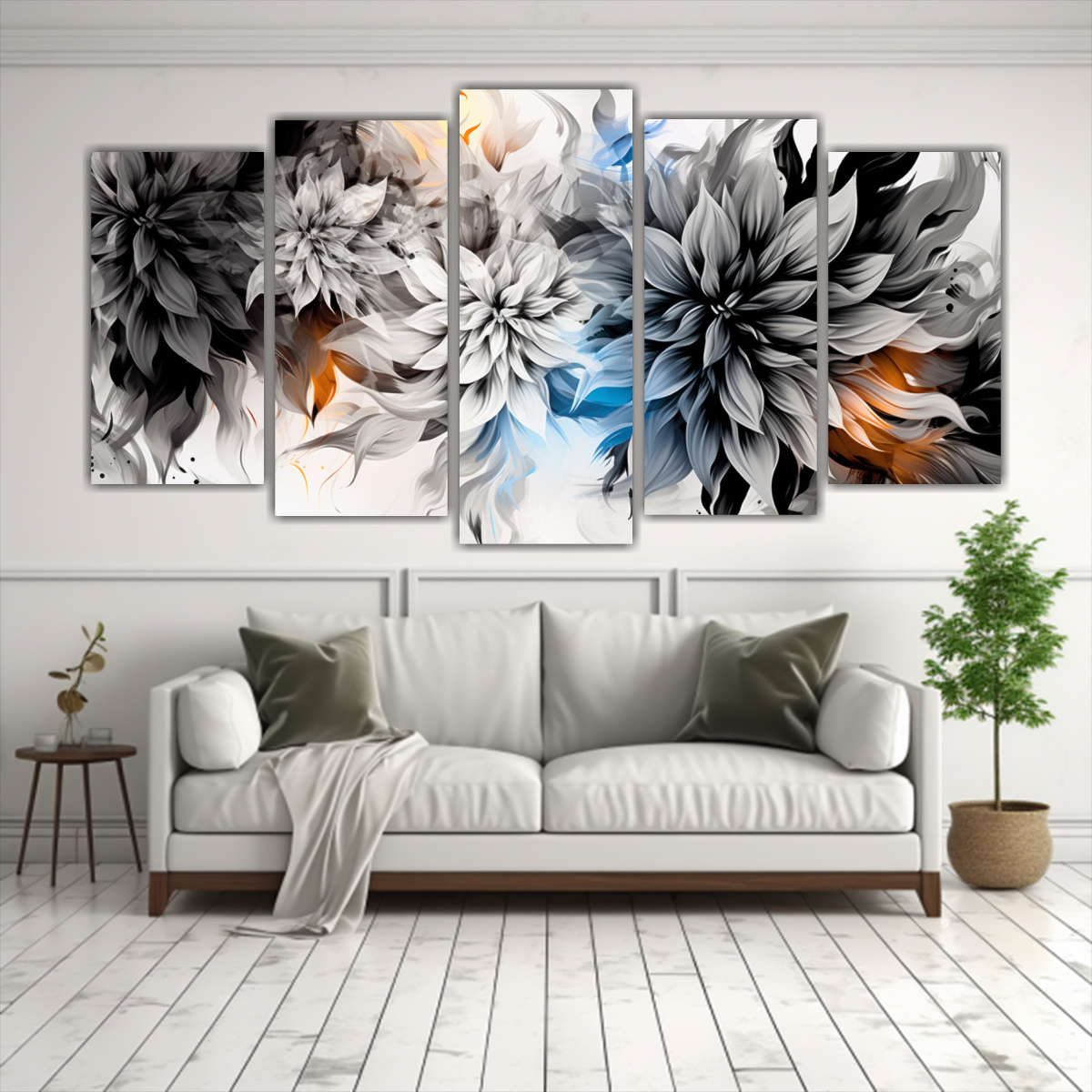 conjunto-5-artes-pared-tonos-sala-blanco-y-negro-neonoir-estilo-1