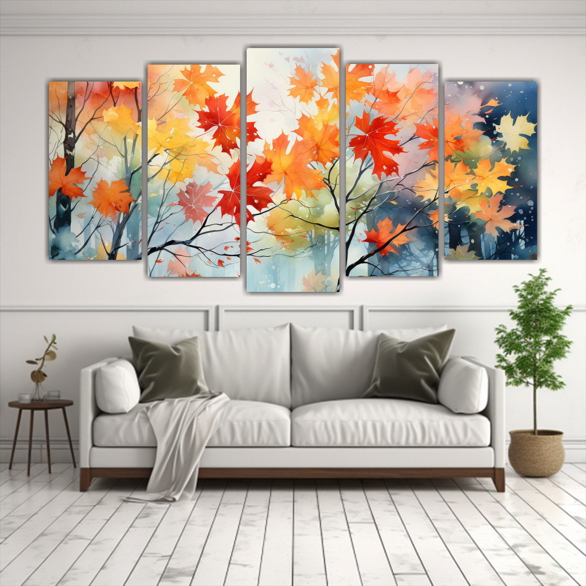 conjunto-5-cuadros-dise-o-m-gico-a-flores-lirios-amarillos-y-rojos-pintura-abstracta-1