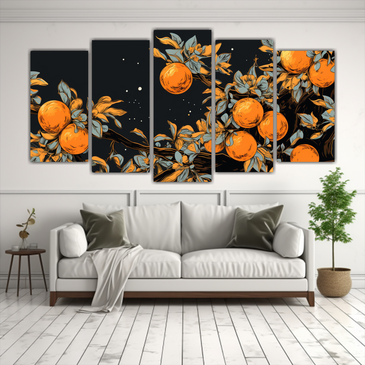 conjunto-5-cuadros-expresi-n-calma-rbol-de-naranja-en-colores-negros-atmosfera-neonoir-neo-pop-1