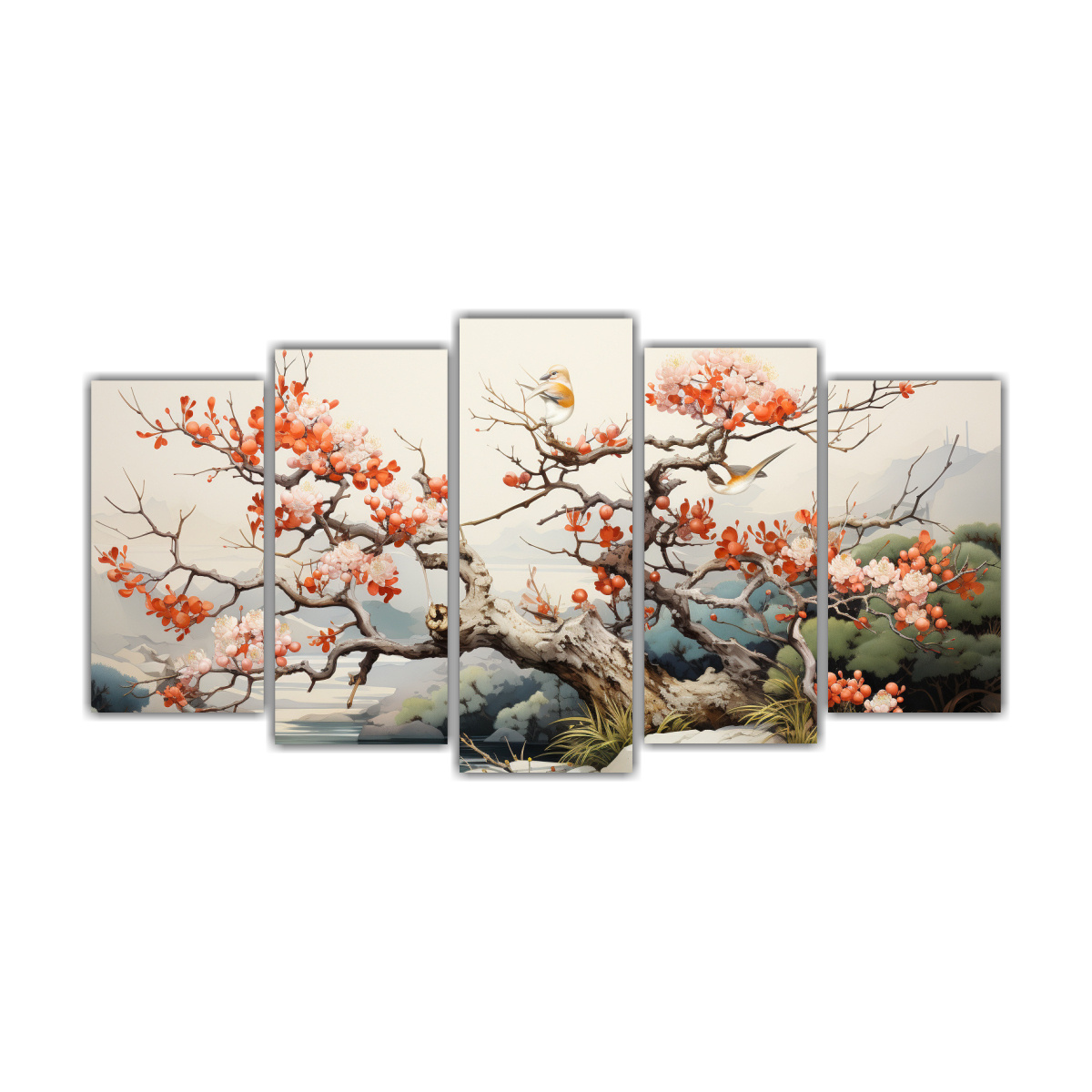 conjunto-5-lienzos-movimiento-creativo-rbol-madro-o-colores-agua-pintura-abstracta-acuarela