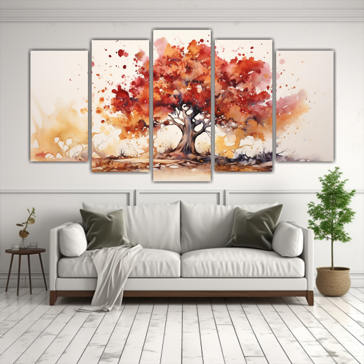 conjunto-5-lienzos-tem-tica-rbol-roble-rojo-y-dorado-pintura-abstracta-acuarela-1